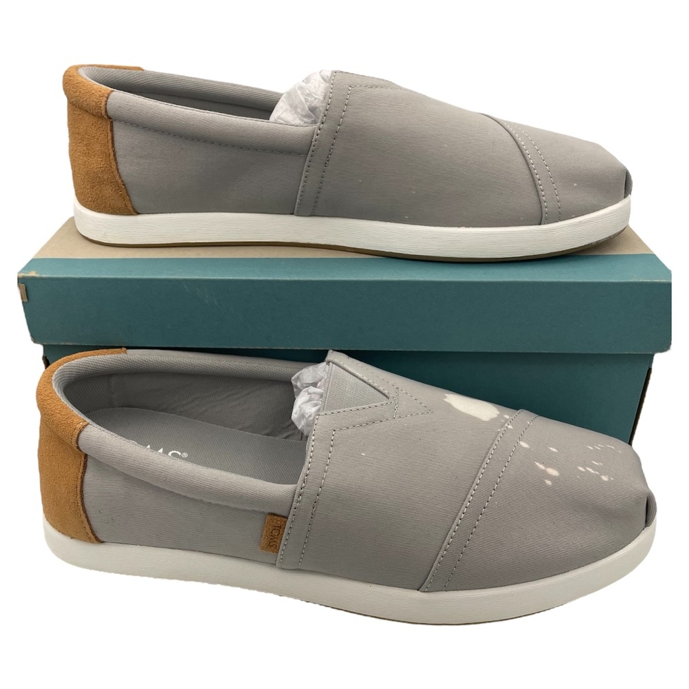 TOMS Alp Fwd men’s slip-on canvas gray sneakers Size 11 - Picture 2 of 13